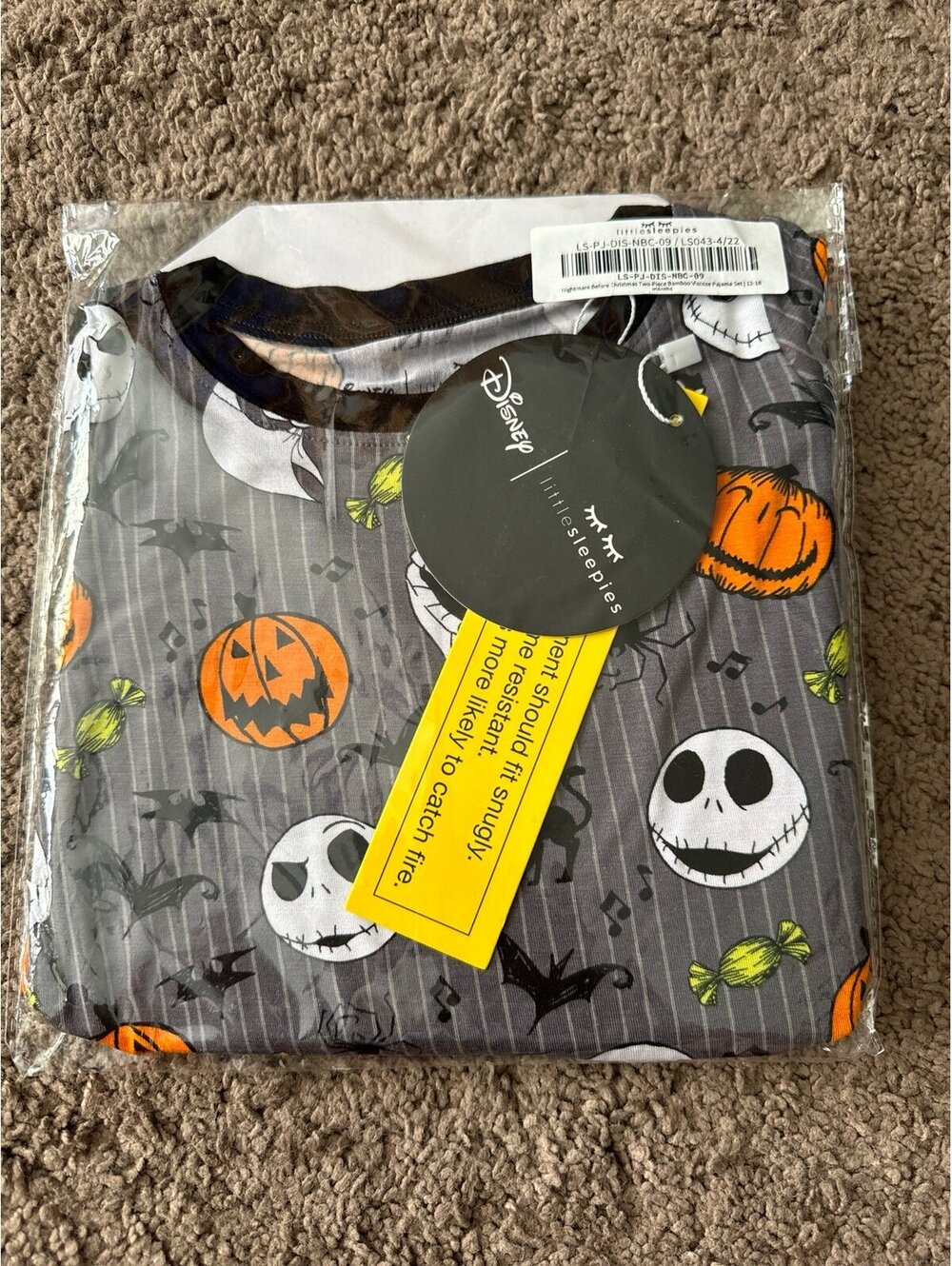 little sleepies NBC og set 12/18 month
